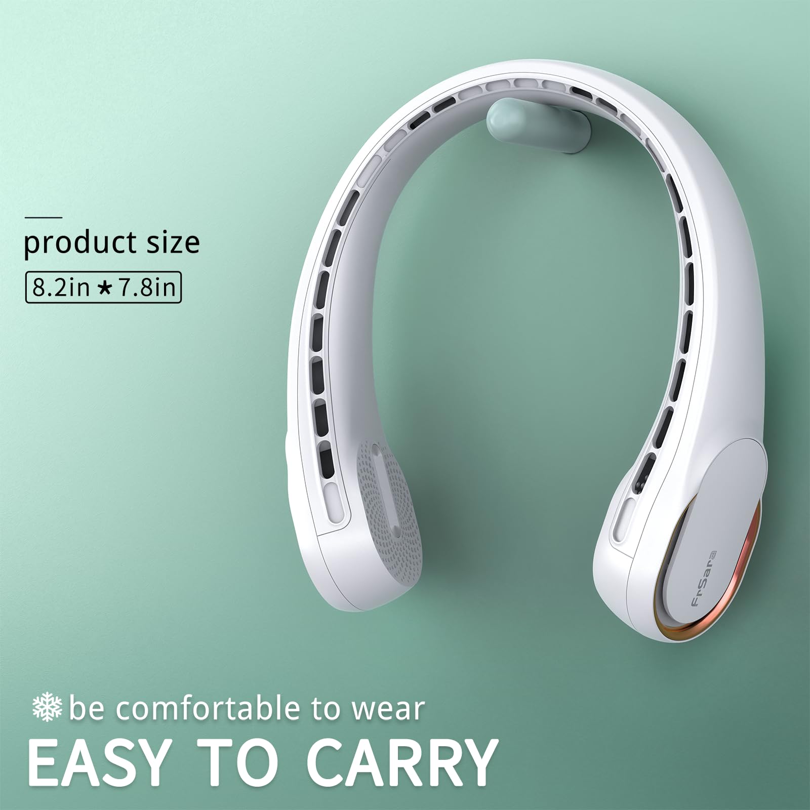 Bravonyxis Portable Personal Fan Strong Wind